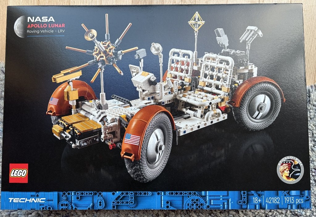 Lego 42182 Technic NASA Apollo Lunar Roving NIEUW, Lego, Technic, Complete set, Compleet