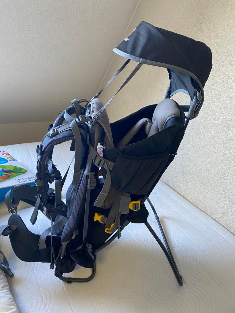 Deuter Kid Comfort I Draagzak - Ideaal voor wandelingen, Gebruikt, Rug, Draagzak, Ophalen