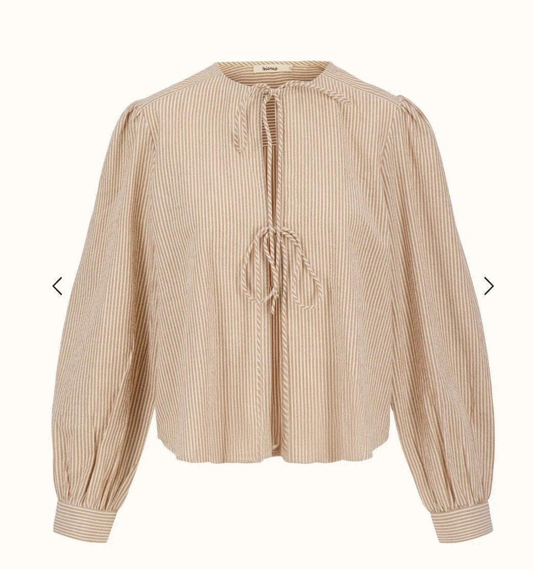 Zuss Blouse mt L NIEUW, Kleding | Dames, Ophalen of Verzenden, Nieuw, Maat 38/40 (M), Beige