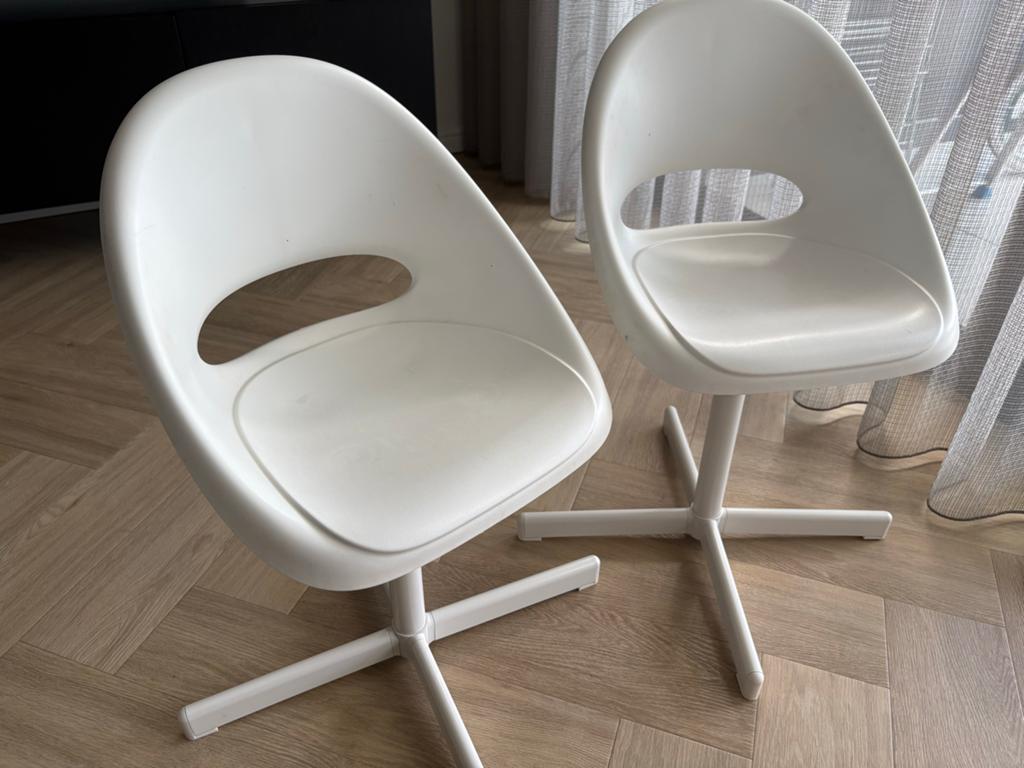 Kinder bureaustoelen Ikea, Huis en Inrichting, Bureaustoelen, Ophalen of Verzenden, Wit