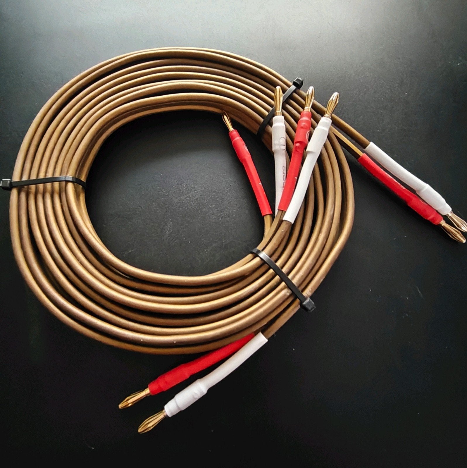 Van den Hul THE GOLDWATER 2x2,25 luidsprekerkabel, Ophalen of Verzenden