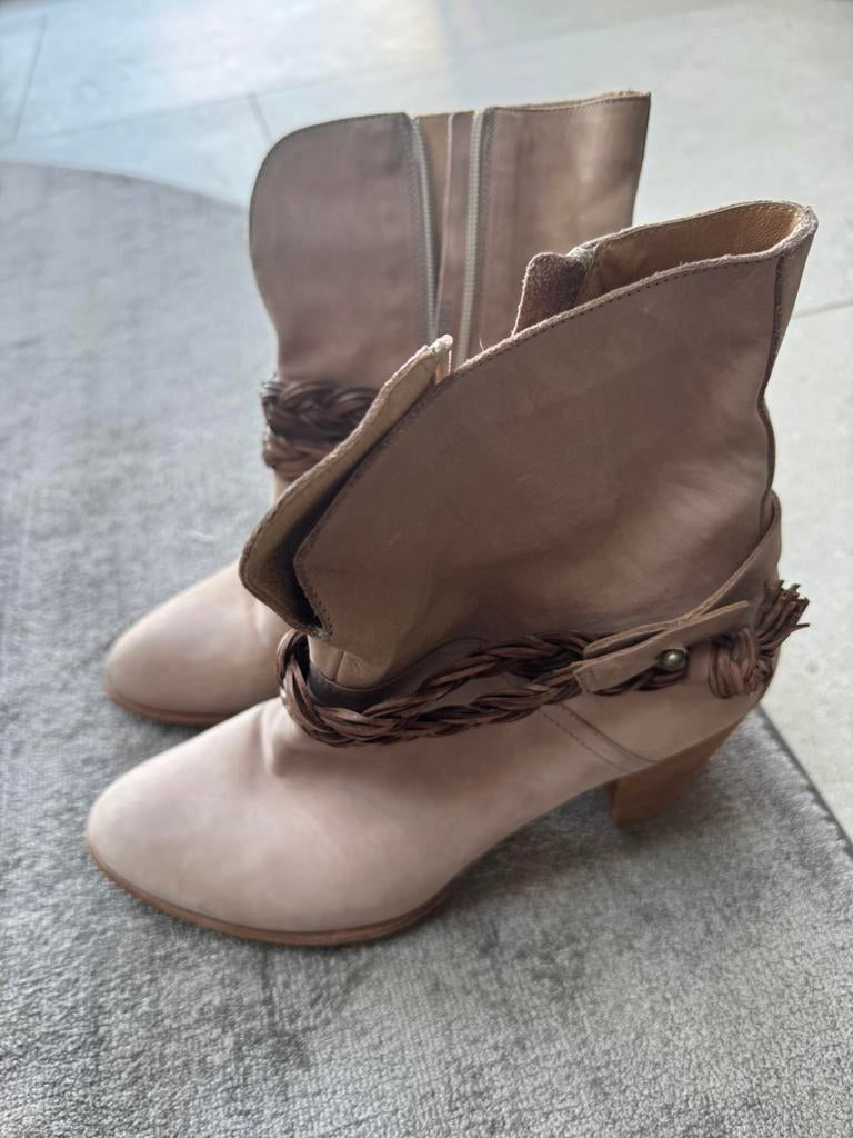 Via vai laarsjes laars schoenen maat 41 als nieuw, Ophalen of Verzenden, Zo goed als nieuw, Zwart