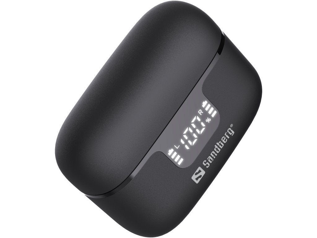 Wireless Earbuds ANC+ENC, Sasndberg A/S, Bluetooth, Zwart, https://sandberg.world/nl-nl/product/wireless-eearbuds-ancenc