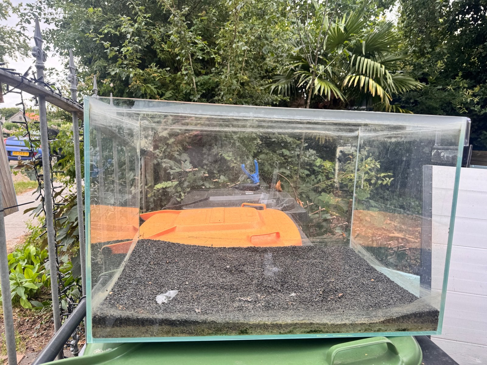 Aquarium 60 cm, Ophalen, Gebruikt, Leeg aquarium