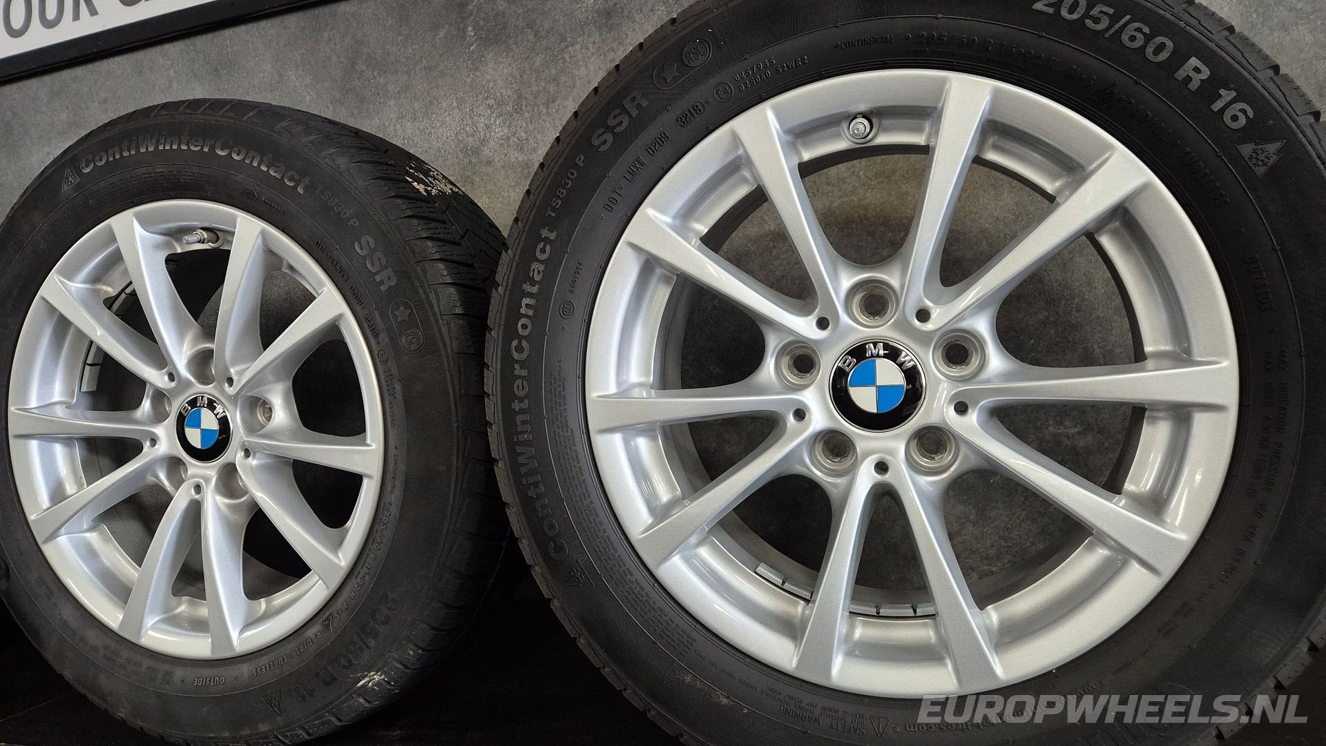 16 inch BMW velgen 1 F20 F21 winterbanden F22 F23 378 E87, Auto-onderdelen, Gebruikt, -, Banden en Velgen, -