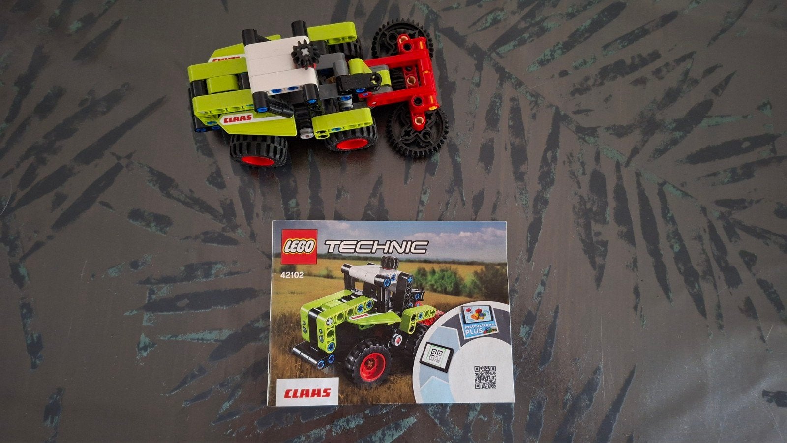 Lego Technic Claas Xerion 42102 Tractor, Ophalen of Verzenden, Zo goed als nieuw, Inclusief instructies, Lego