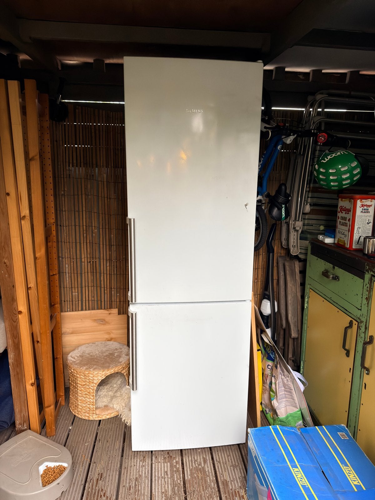 Siemens KG36EBW40 Koel-vriescombinatie A+++, Ophalen, Gebruikt, 200 liter of meer, Met aparte vriezer
