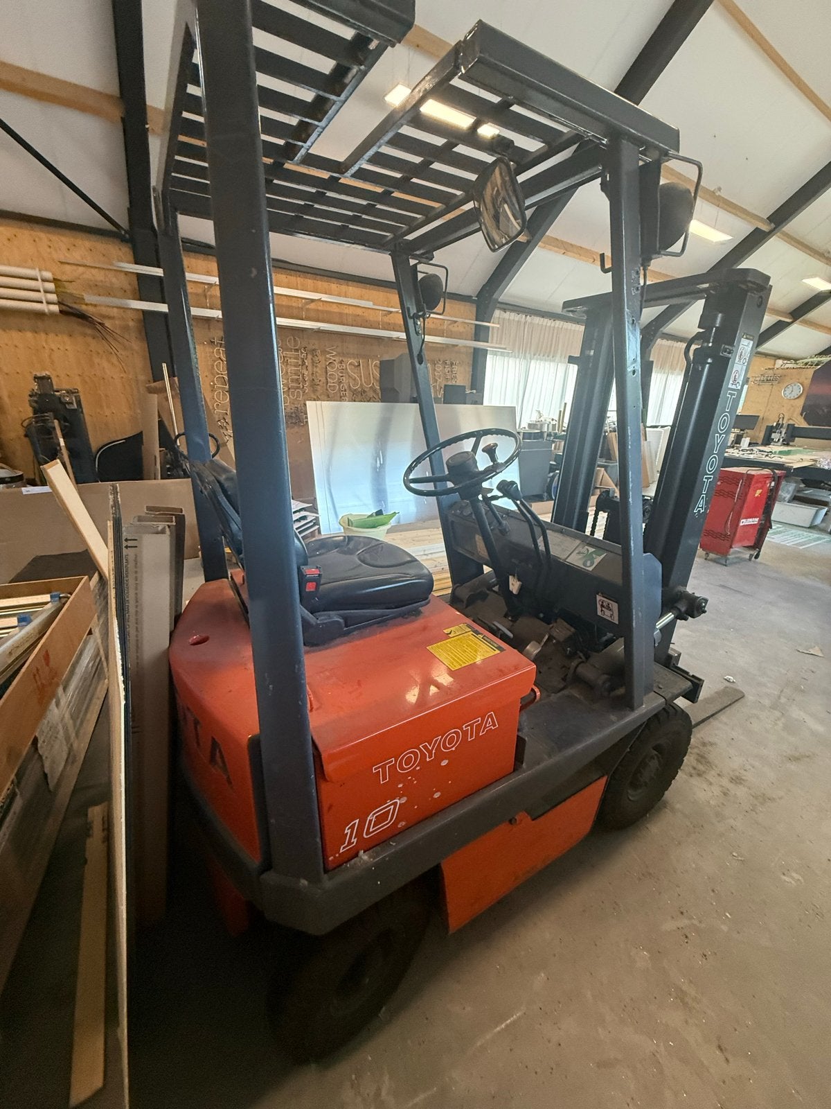 Toyota vorkheftruck 4FB10 - 1000kg hefvermogen (batterijprob, Tot 1000 kg, Ophalen, Elektrisch, Heftruck