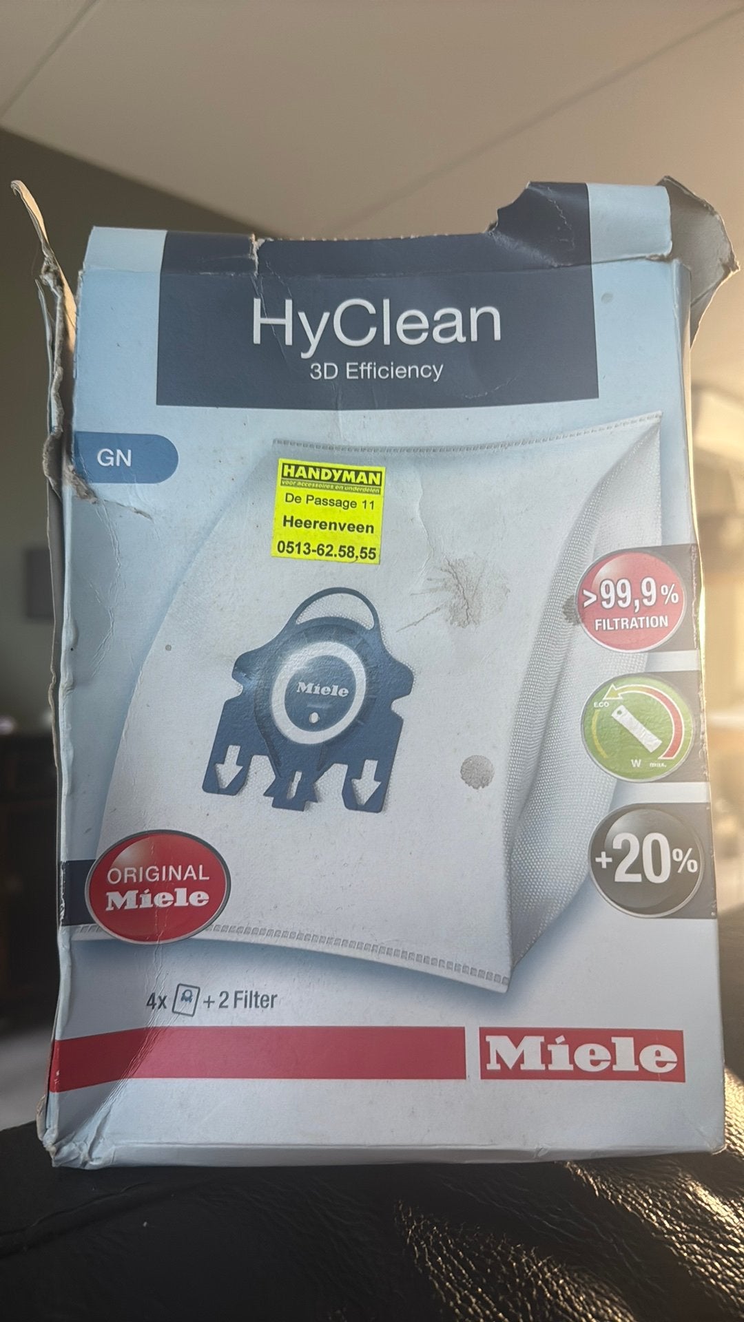 Originele Miele stofzuigerzakken HyClean GN, Ophalen of Verzenden, Nieuw