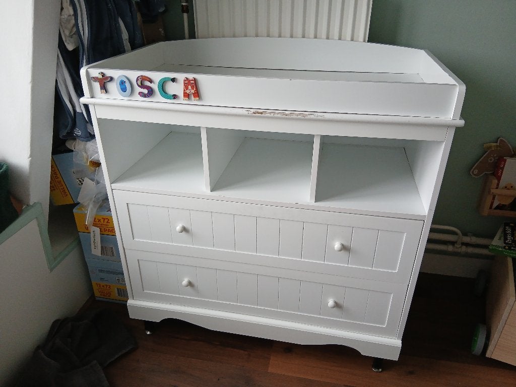 Commode, Kinderen en Baby's, Kinderkamer | Commodes en Kasten, Ophalen, Gebruikt, 50 tot 70 cm, 75 tot 100 cm