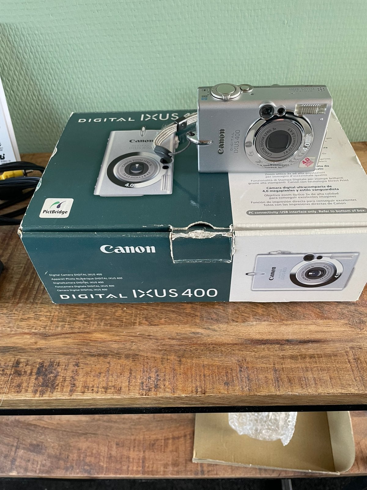Canon ixus 400, Handleiding, Canon, 4 megapixels, Ophalen of Verzenden