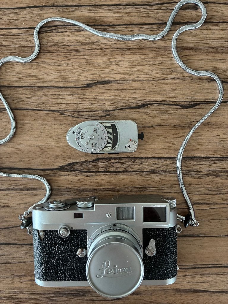 Leica M2 met Summaron 35mm f3.5 en paraattas € 1.600,00, Ophalen, Gebruikt, Compact, Leica