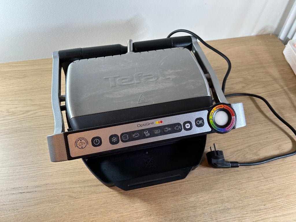 Tefal OptiGrill, Ophalen of Verzenden, Zo goed als nieuw