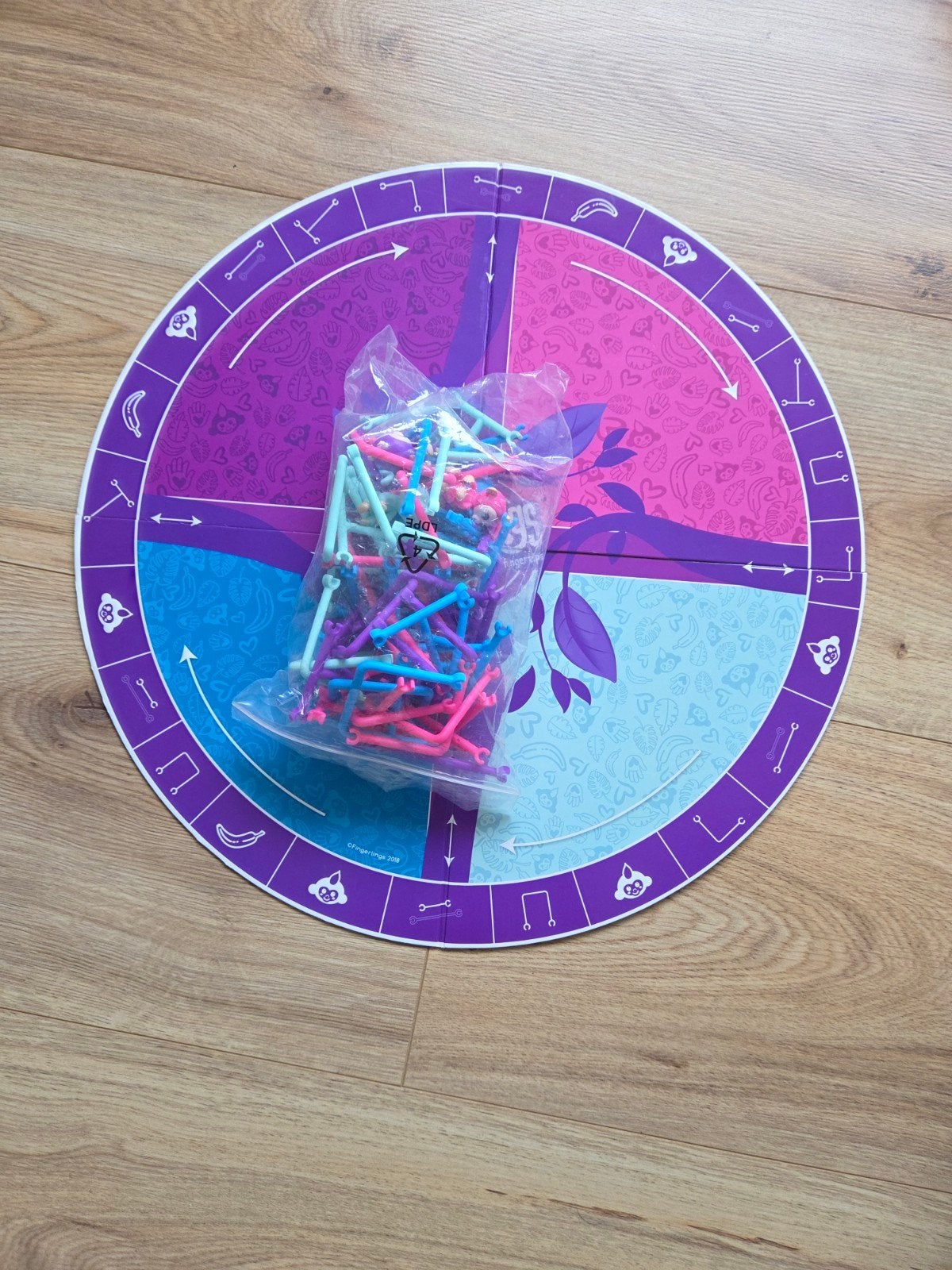 Fingerlings jungle gym jumble, spin master. zonder doos, Een of twee spelers, Ophalen of Verzenden, Zo goed als nieuw, Spin Master