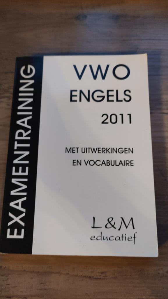 VWO engels 2011 examentraining, Ophalen of Verzenden