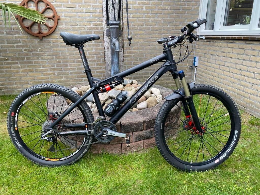 Full-suspension MTB met Shimano XTR en Schwalbe banden, Fietsen en Brommers, Fietsen | Crossfietsen en BMX, Gebruikt, 24 inch of meer