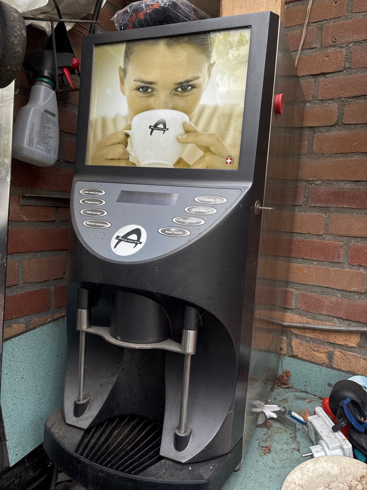 Aequator Brasil Professioneel Espresso Apparaat, Ophalen of Verzenden, Gebruikt