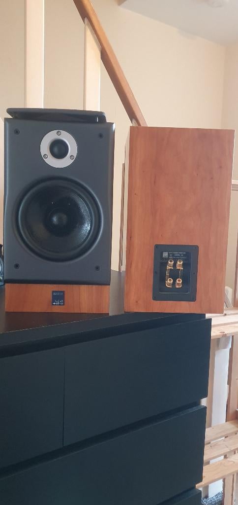 ATC SCM11 Cherry, Zo goed als nieuw, 120 watt of meer, Front, Rear of Stereo speakers, Ophalen