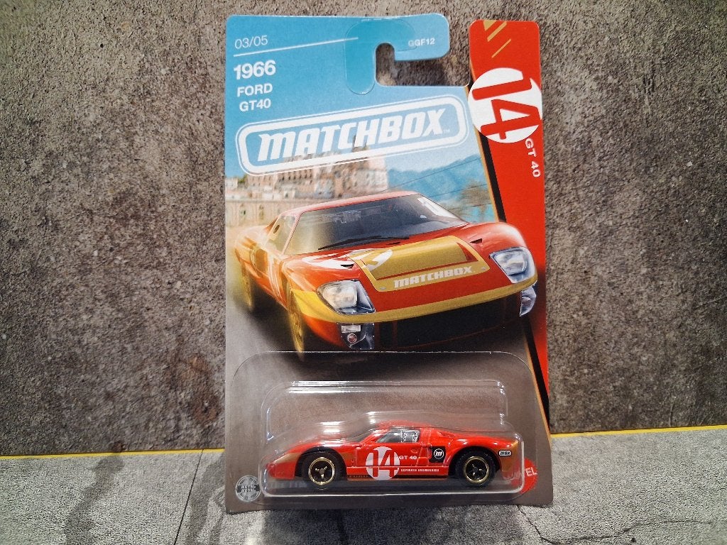 1966 Ford GT40 van Matchbox, Ophalen, Nieuw, Auto