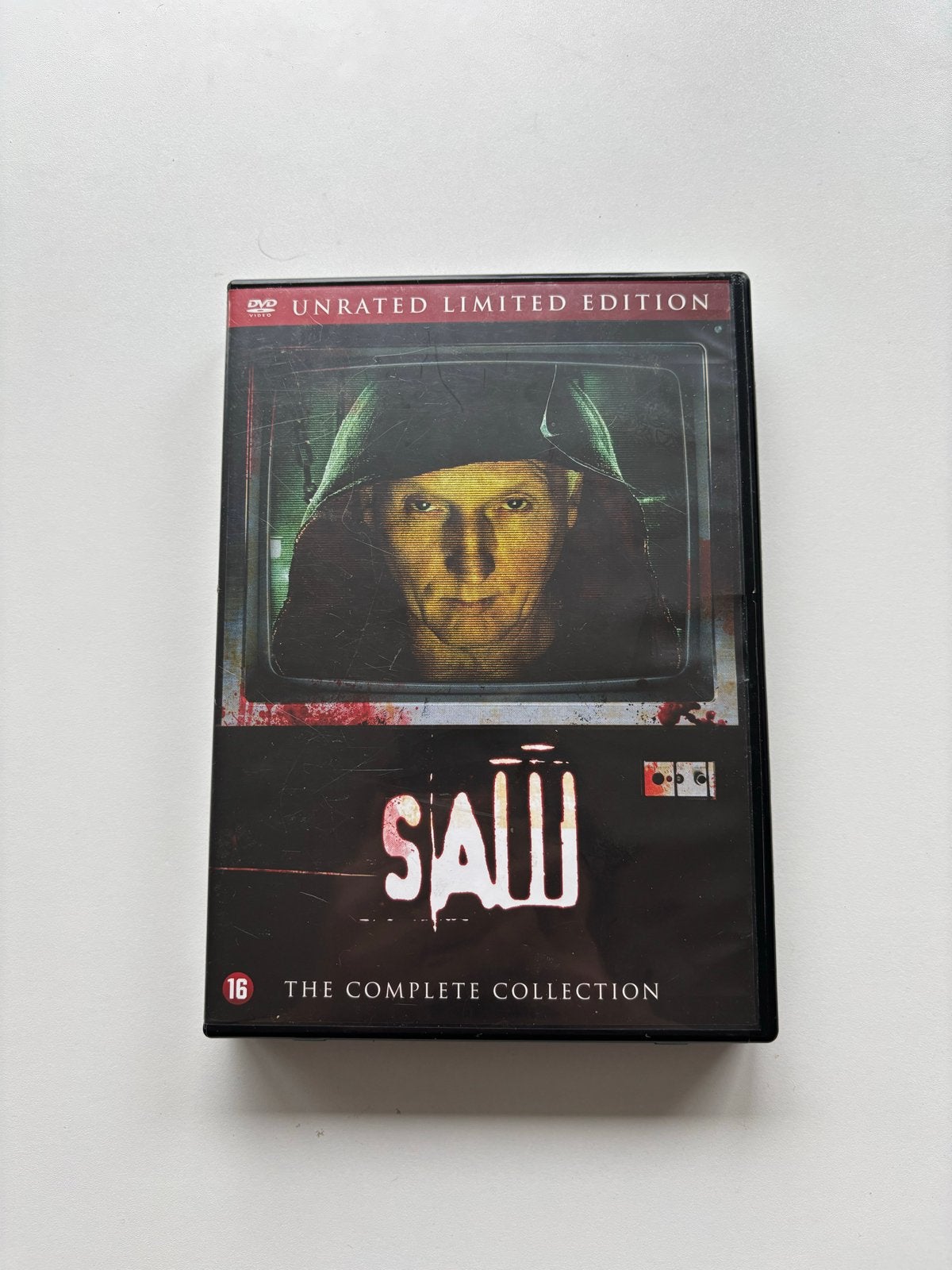 Saw: The Complete Collection - Unrated Limited Edition DVD, Vanaf 16 jaar, Speciale editie, Nederlands, Ophalen of Verzenden