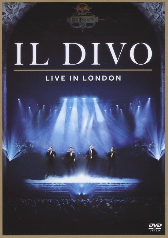 IL DIVO - Live in London (DVD), Alle leeftijden, Ophalen of Verzenden, Zo goed als nieuw, Concert