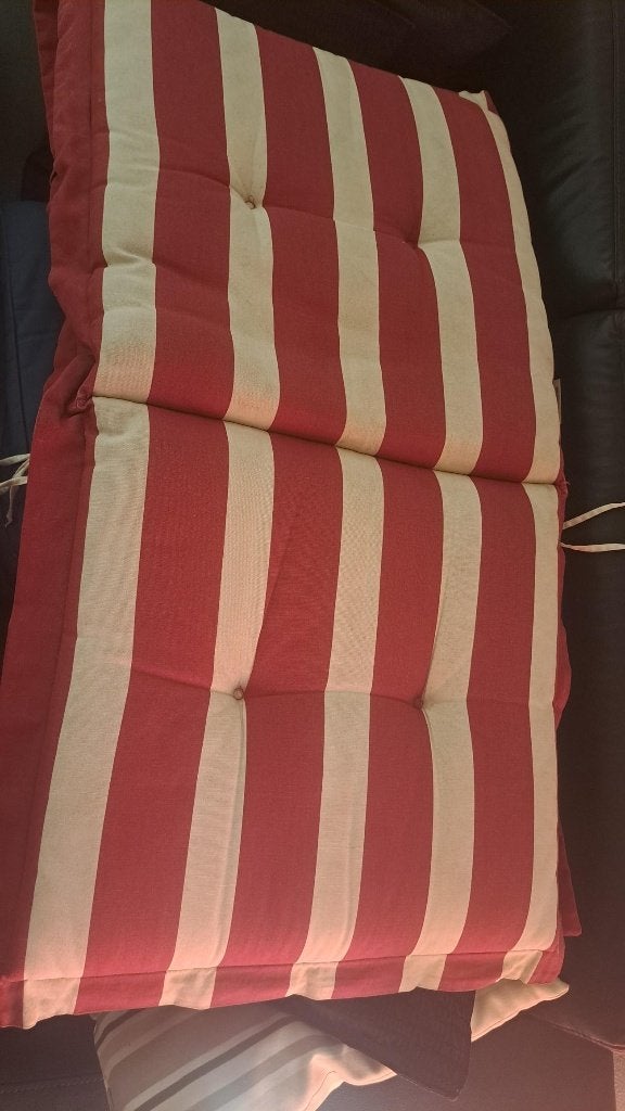 2 tuinkussens, Tuin en Terras, Ophalen, Gebruikt