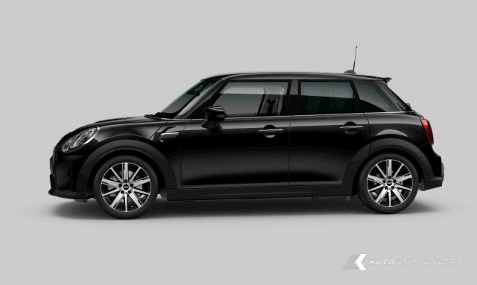 MINI Cooper S 5-Deurs Classic Trim | Sportstoel | Camera | S, Gebruikt, 4 cilinders, Leder en Stof, Zwart