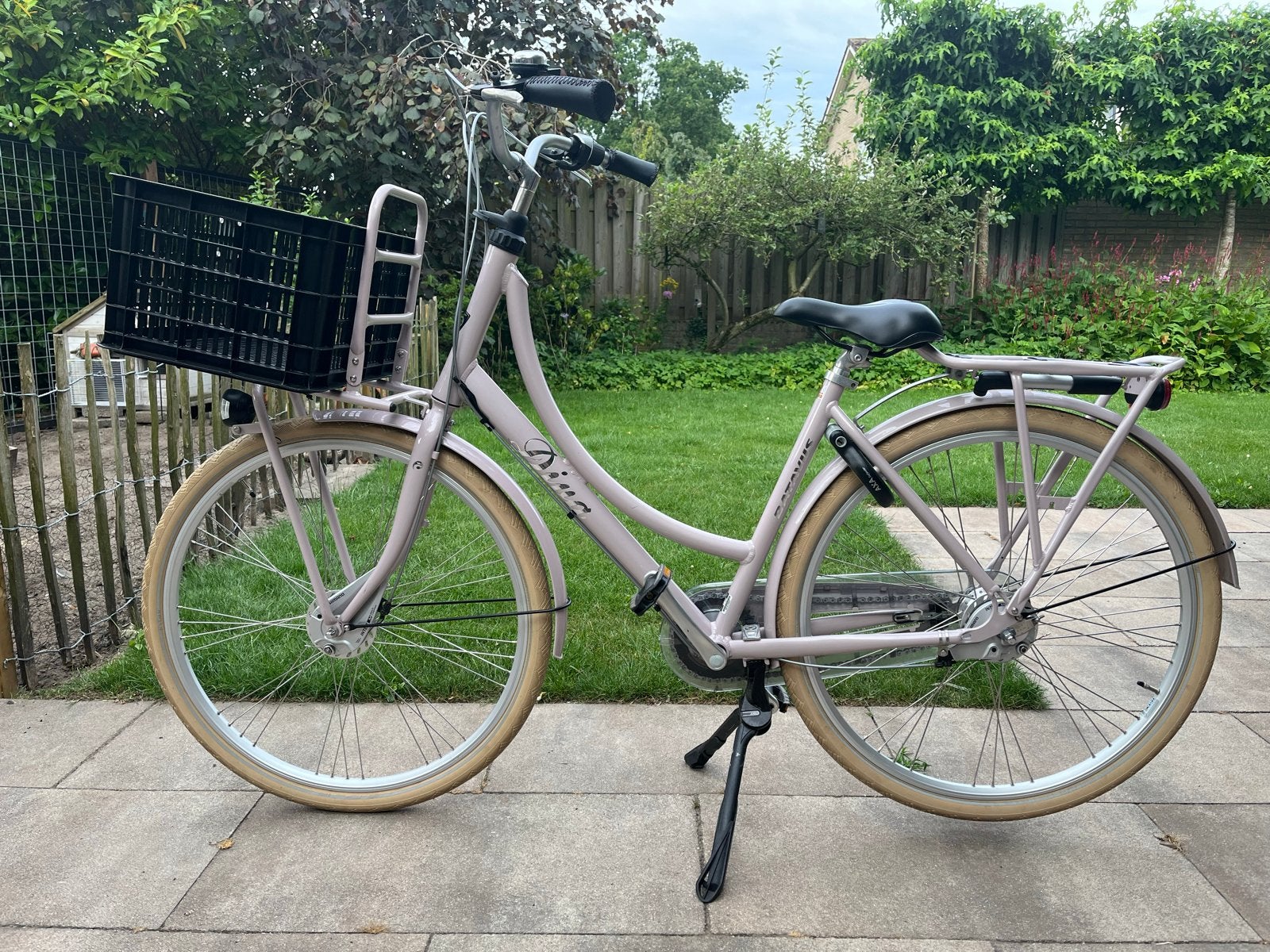 Batavus Diva Damesfiets - Zo goed als nieuw, Fietsen en Brommers, Ophalen, Terugtraprem, Versnellingen, Batavus