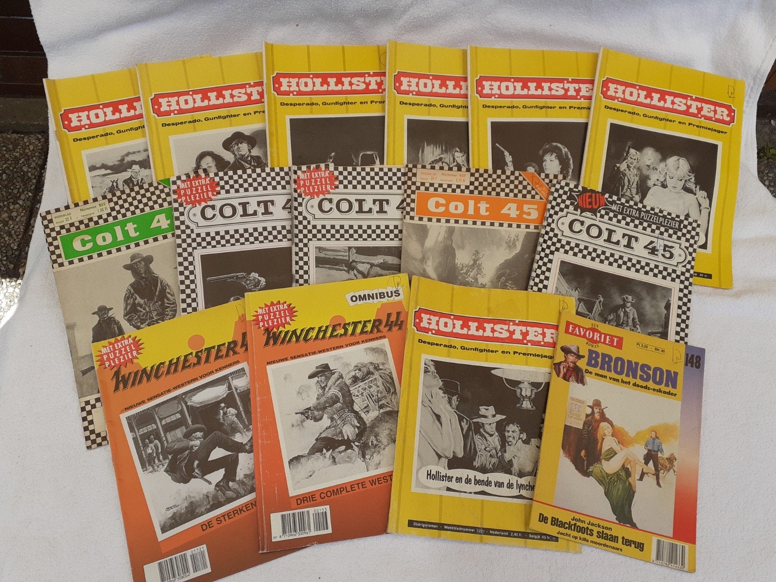 15 stuks verschillende Western boekjes., Boeken, Ophalen of Verzenden, Gelezen