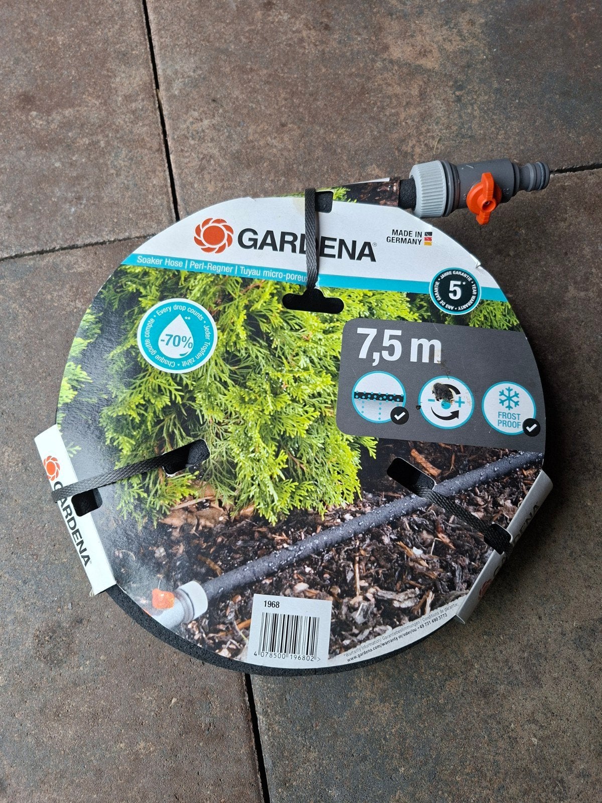 Gardena druppelslang 7,5m, Tuin en Terras, Tuinslangen, Ophalen, Nieuw