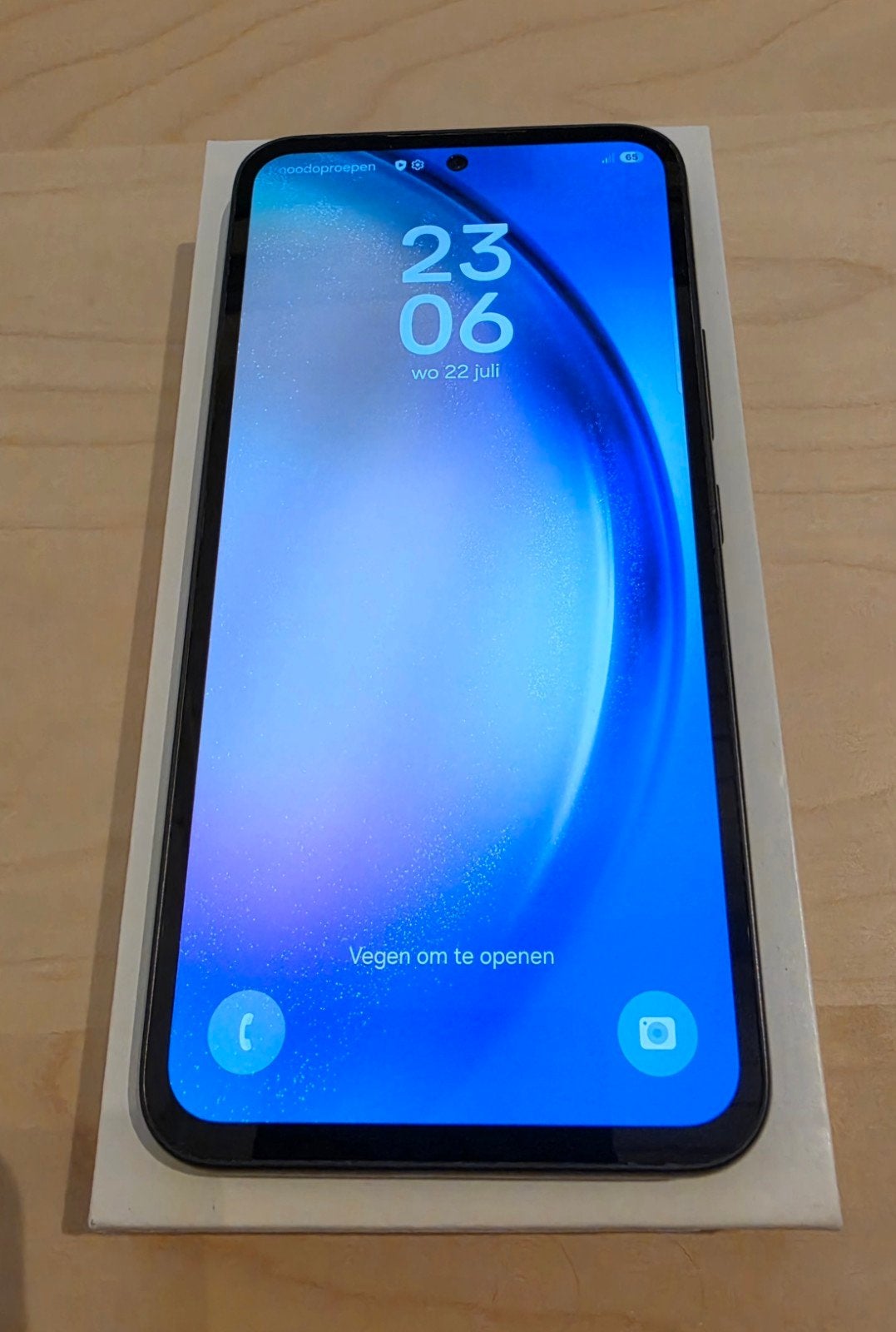 Samsung Galaxy A54 5G, 128GB, Telecommunicatie, Mobiele telefoons | Samsung, Ophalen, Zwart, Touchscreen, Zo goed als nieuw