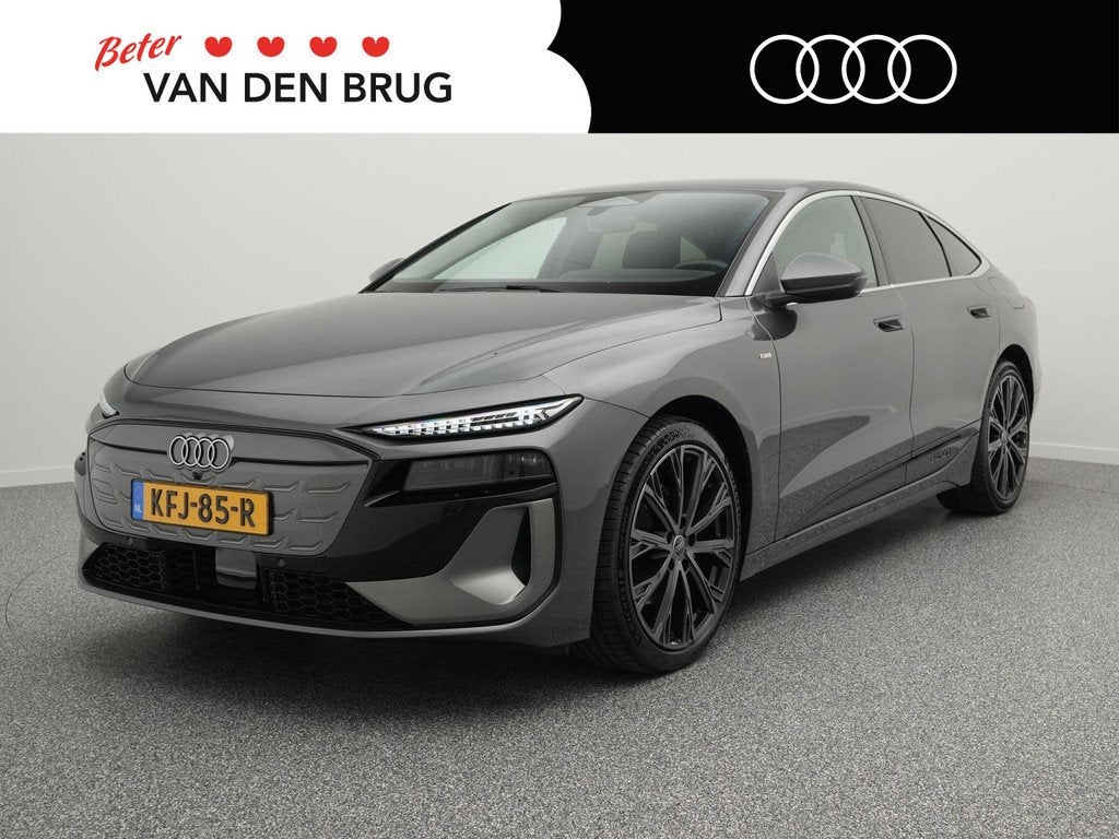 Audi A6 e-tron Sportback S-Line 83 kWh 286 PK | LED Matrix/, Auto's, Automaat, Gebruikt, Zwart, Automatische klimaatregeling