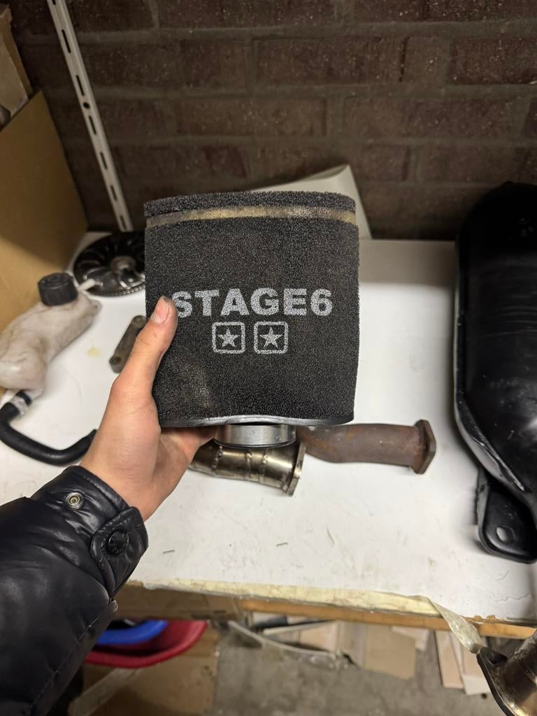 Luchtfilter 28mm carb, Ophalen of Verzenden, Gebruikt, Carburateur