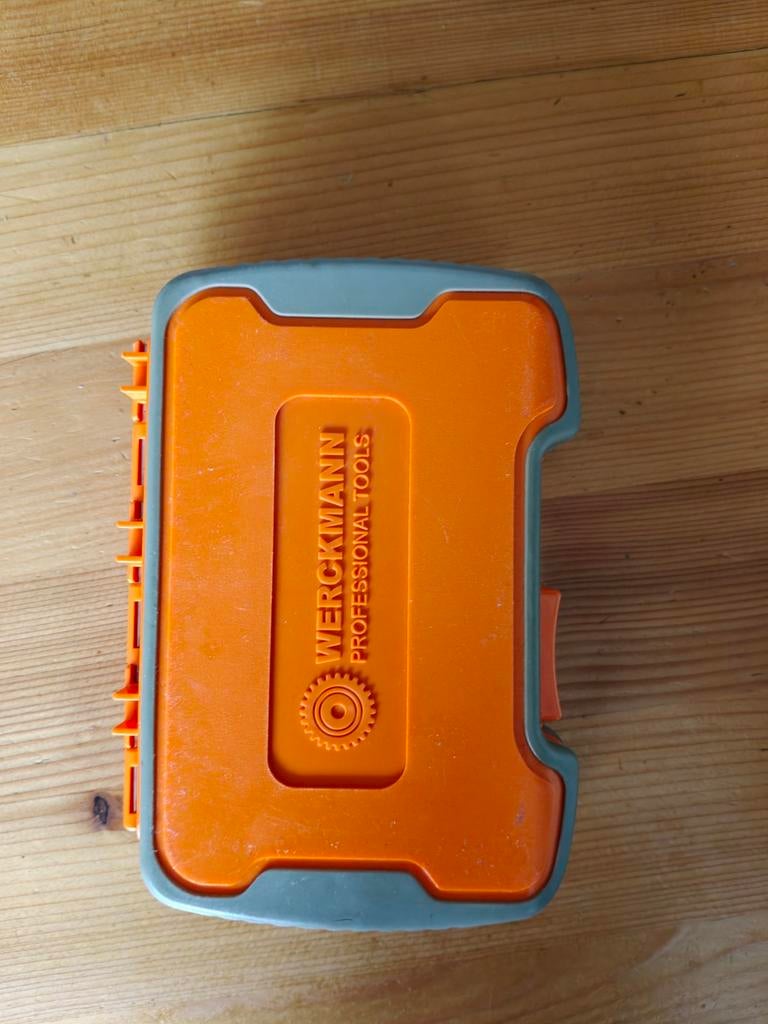Werckmann Boortjes en Bitjes Set in Handige Opbergbox, Ophalen of Verzenden, Gebruikt