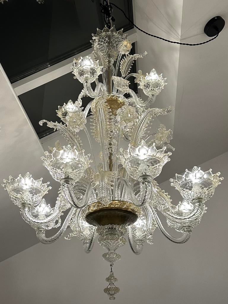 Murano kroonluchter jaren 60  Vintage, Ophalen