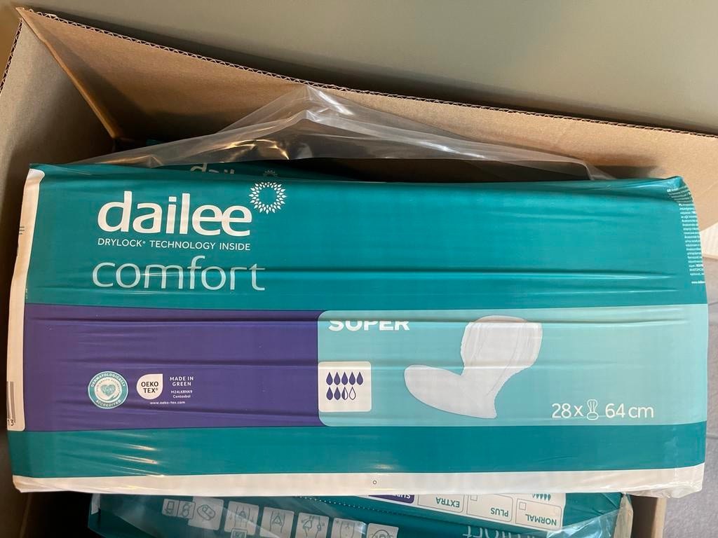 Incontinentie luiers 6 pakken, Ophalen of Verzenden, Nieuw