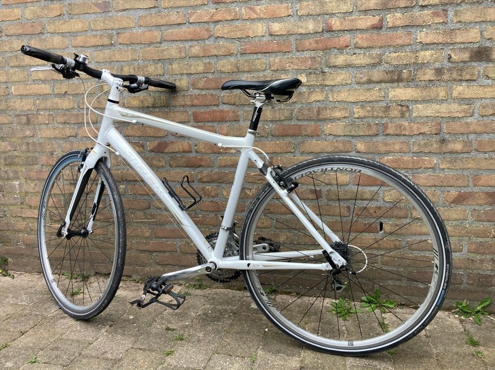 Trek 7.6 FX Hybride, Fietsen en Brommers, Velgrem, Versnellingen, Zo goed als nieuw, Ophalen