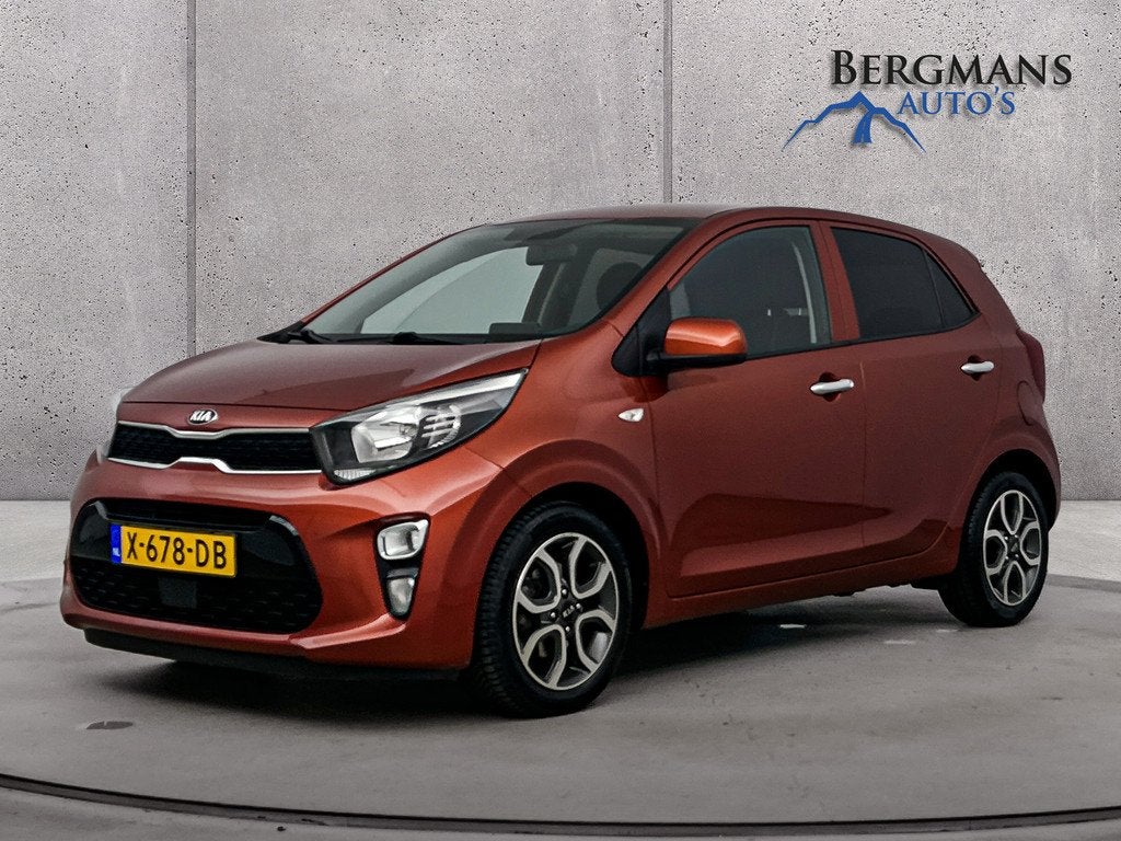 Kia Picanto // 1.0 DPi DynamicPlusLine // CAMERA // CRUISE /, Voorwielaandrijving, Stof, Gebruikt, Bruin