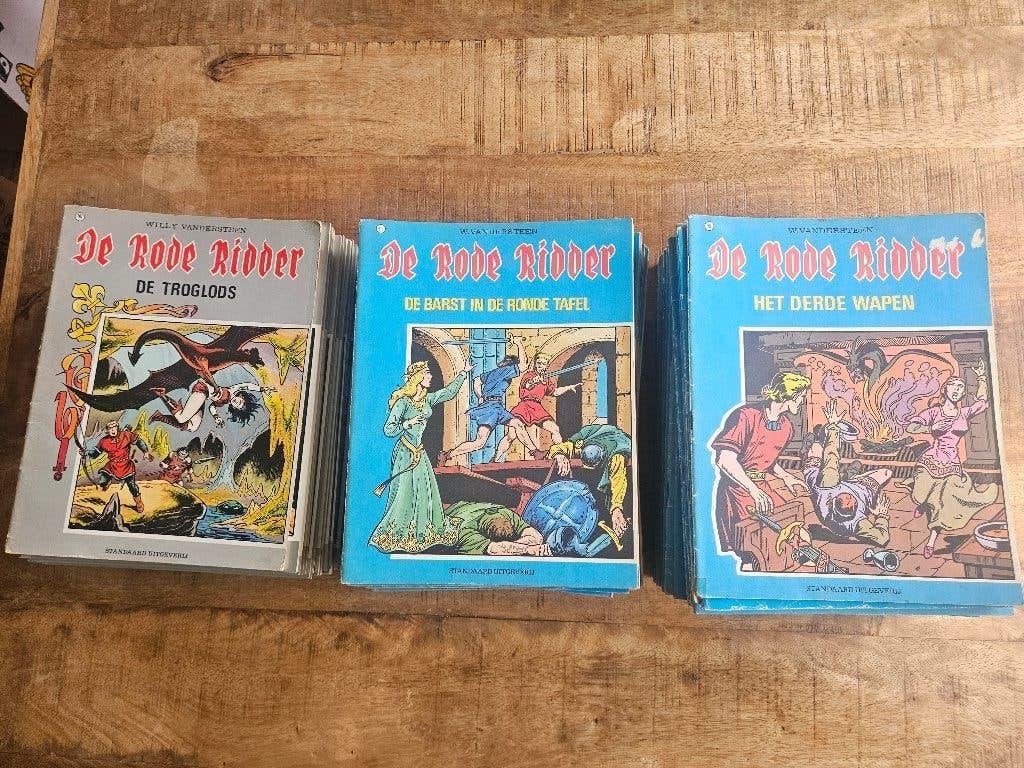 De Rode Ridder 88 stuks, Meerdere stripboeken, Ophalen of Verzenden, Gelezen, Willy Vandersteen