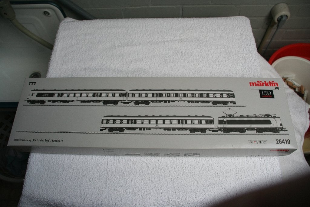 Märklin HO 26410 'Karlsruher S-bahn treinset DB MFX/sound', Wisselstroom, Treinset, Nieuw, Ophalen of Verzenden