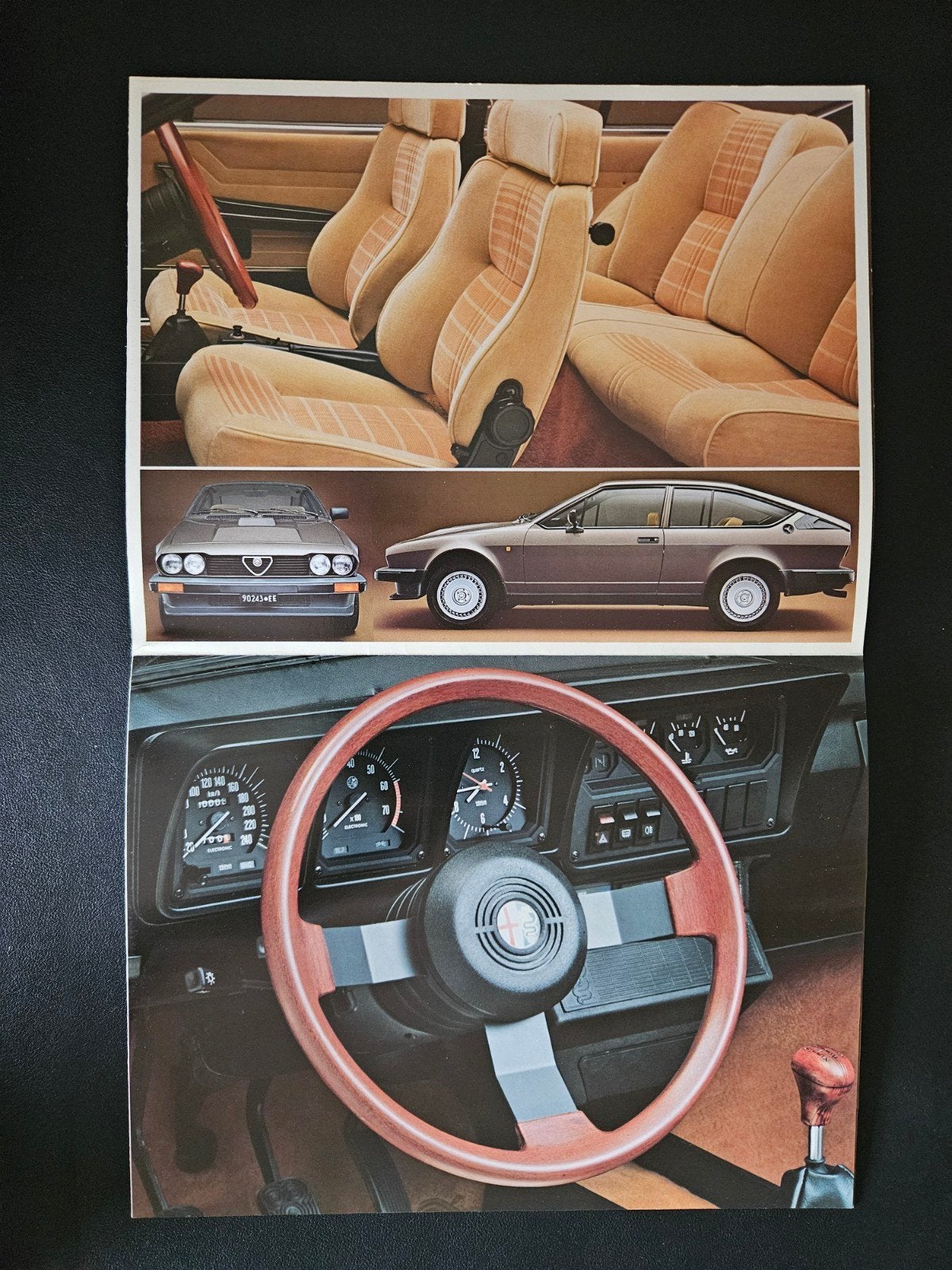 Brochure Alfa Romeo GTV 6 2.5 / GTV 2.0 1982, Ophalen of Verzenden, Zo goed als nieuw, Alfa Romeo