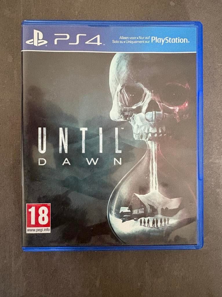 Until Dawn PS4 - Spannende Horrorgame, Spelcomputers en Games, Games | Sony PlayStation 4, Zo goed als nieuw, Avontuur en Actie