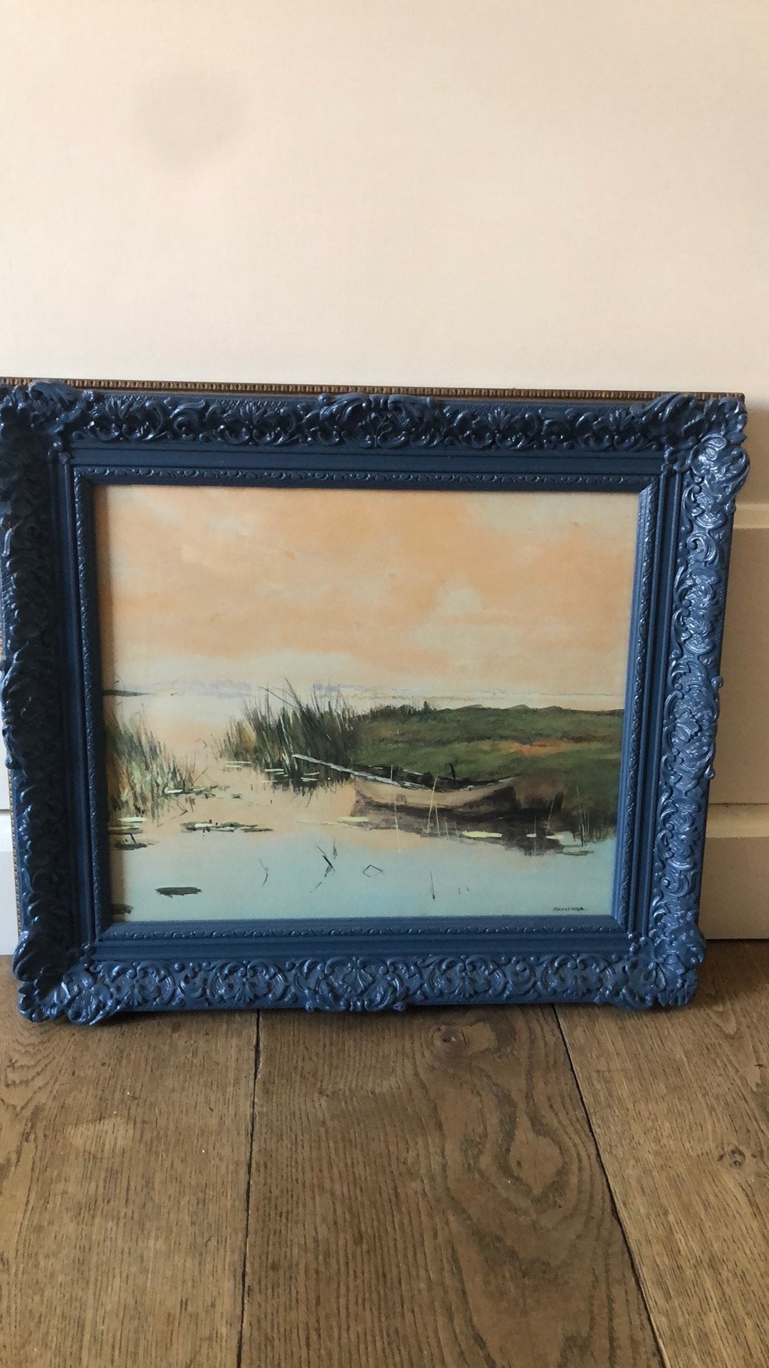 Antieke aquarel, Antiek en Kunst, Ophalen of Verzenden