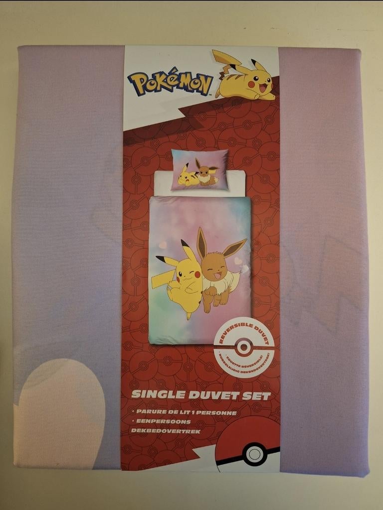 Pokémon dekbedovertrek, Ophalen of Verzenden, Nieuw