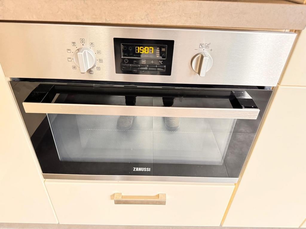Zanussi combi oven, Ophalen of Verzenden, Zo goed als nieuw
