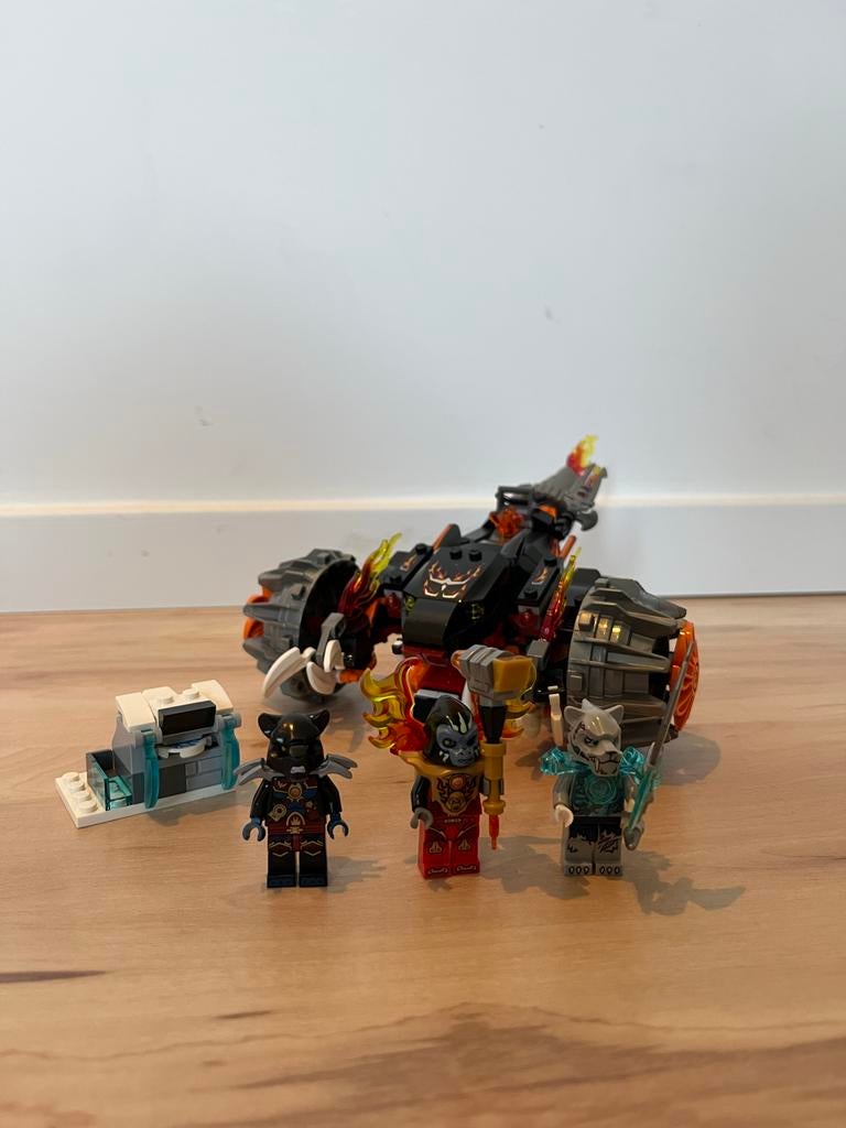 LEGO Legends of Chima 70222 Tormak's Shadow Blazer, Gebruikt, Overige thema's, Lego, Ophalen of Verzenden