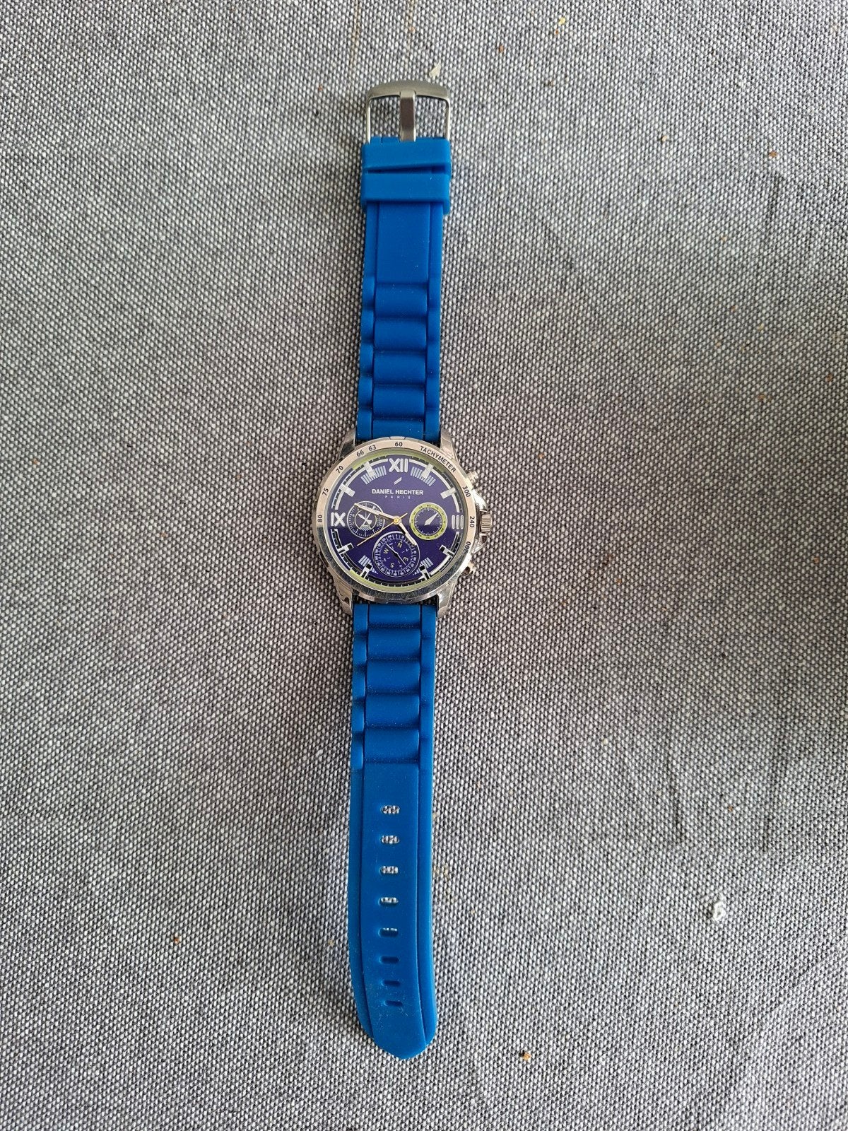 Daniel Hechter horloge - Nieuwe batterij nodig, Overige merken, Gebruikt, Staal, Polshorloge