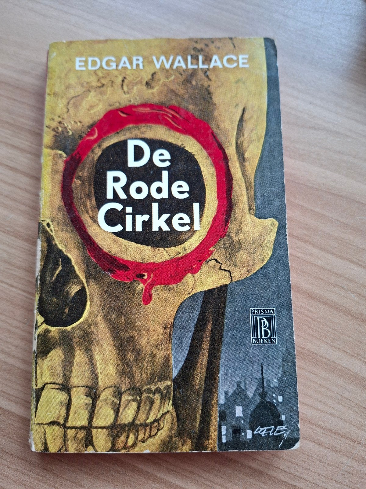 Edgar Wallace  - De rode cirkel, Ophalen of Verzenden