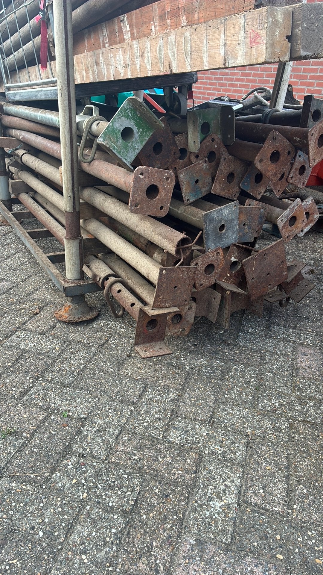 36 Bouwstempels, Doe-het-zelf en Verbouw, Steigers, Ophalen of Verzenden, Gebruikt, Overige typen, 2 tot 5 meter