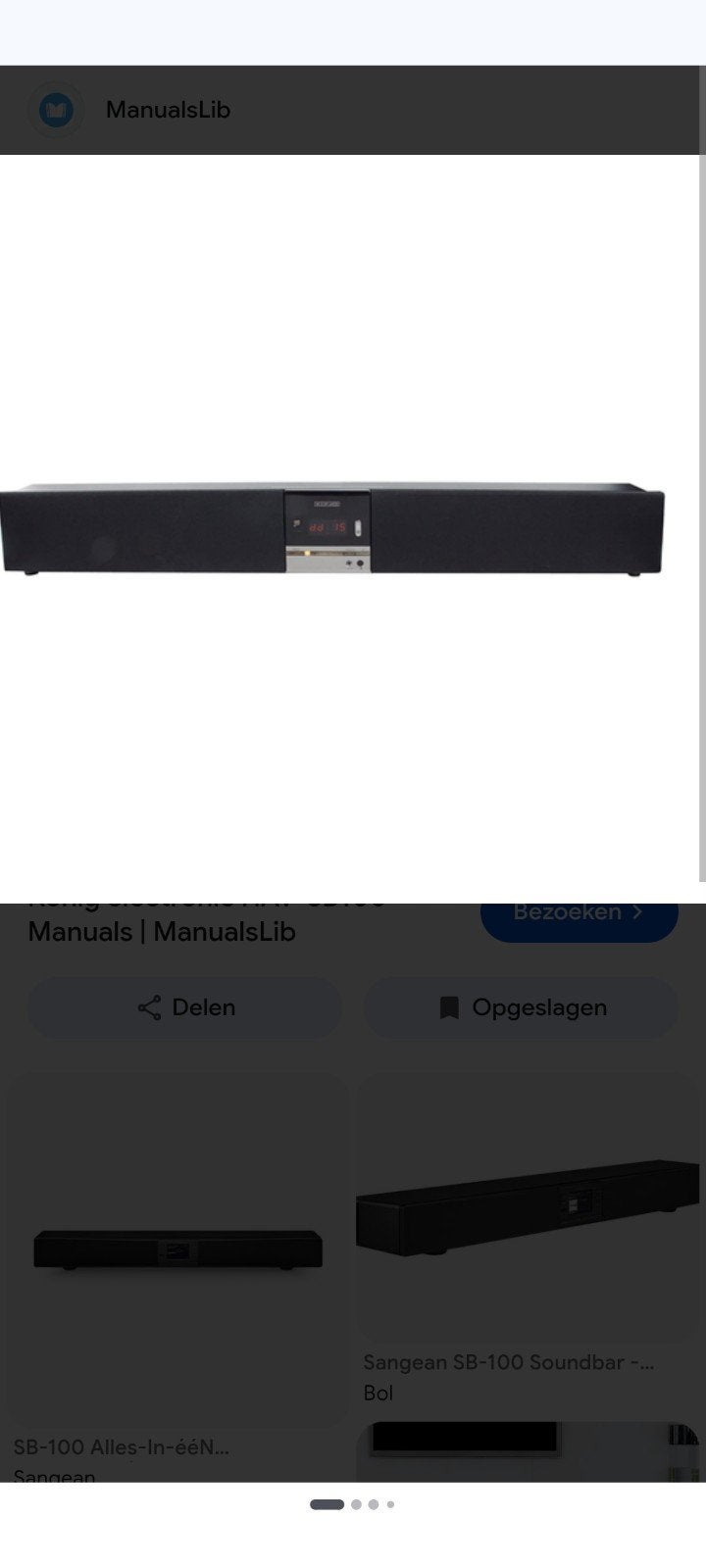 Konig HAV-SB100 Soundbar - Goede staat, Ophalen of Verzenden, Gebruikt